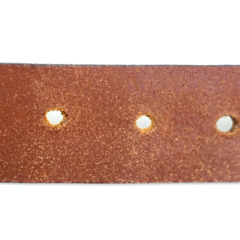 Levi's SADDLE BROWN REAL LEATHER 1 3/8